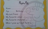 Peppa Pig Colouring and Activity Placemats Kids Activity and Learning