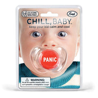 Fred Chill Baby Panic Button Pacifier Soother Dummy BPA Free