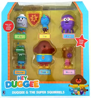 Hey Duggee & The Super Squirrels Figurine Set 6 Pcs - Great for Cake Topper