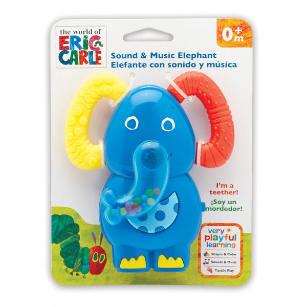 The Very Hungry Caterpillar Sound and Music Elephant Teether Eric Carle