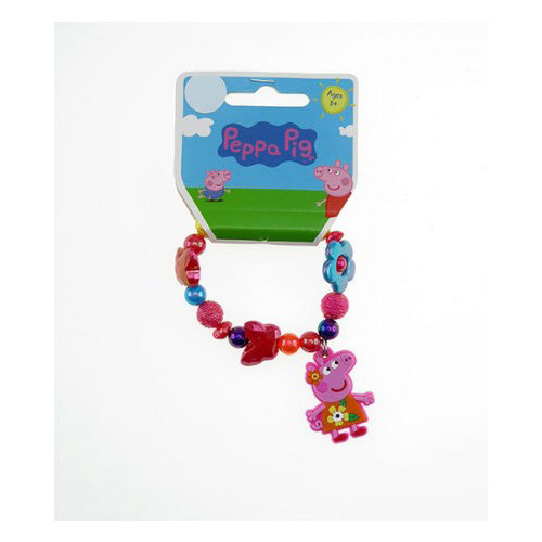 Peppa Pig Bracelet Flower Rainbow Bracelet for Girls