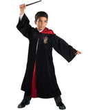 Harry Potter Costume AND Wand Dress Up - Gryffindor Deluxe Robe for Kids
