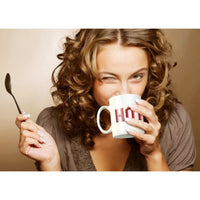 NHOT Mug Heat Sensitive Coffee Cup Fred Hot Not Morph
