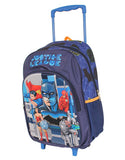 Justice League Trolley Wheelie Suitcase Luggage Travel School Bag Batman Wonder Woman