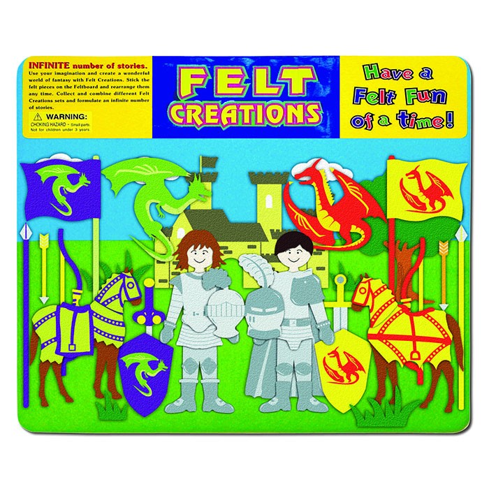 Knights Story Board Felt Creations - Felt Board – ifunky.com.au