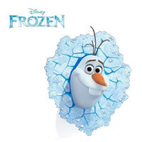 Disney Frozen Olaf The Snow Man 3D Deco Light - Wall Night LED Lamp for Kids