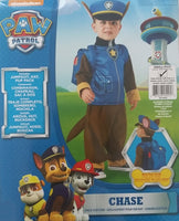 Paw Patrol Chase Costume Small 3-4 Years Dress Up for Kids / Children