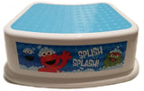 Sesame Street Step Stool with Non Slip Surfaces and Easy Grip Handles Elmo