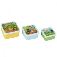 Peter Rabbit 3 Piece Snack Box for Kids Nesting Lunch Box / Lunch Container