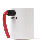 Wired Coffee Mug Red Wire Cable Computer Plug In Ceramic Tea Cup